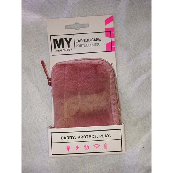 Vintage Tag-A-Long Vixon My-Earbud Case - Lilac - New - Picture 1 of 1